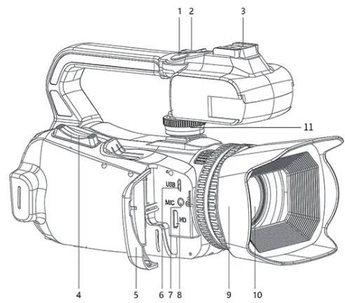 KOMERY RX200 4K WiFi Camera - Fig10