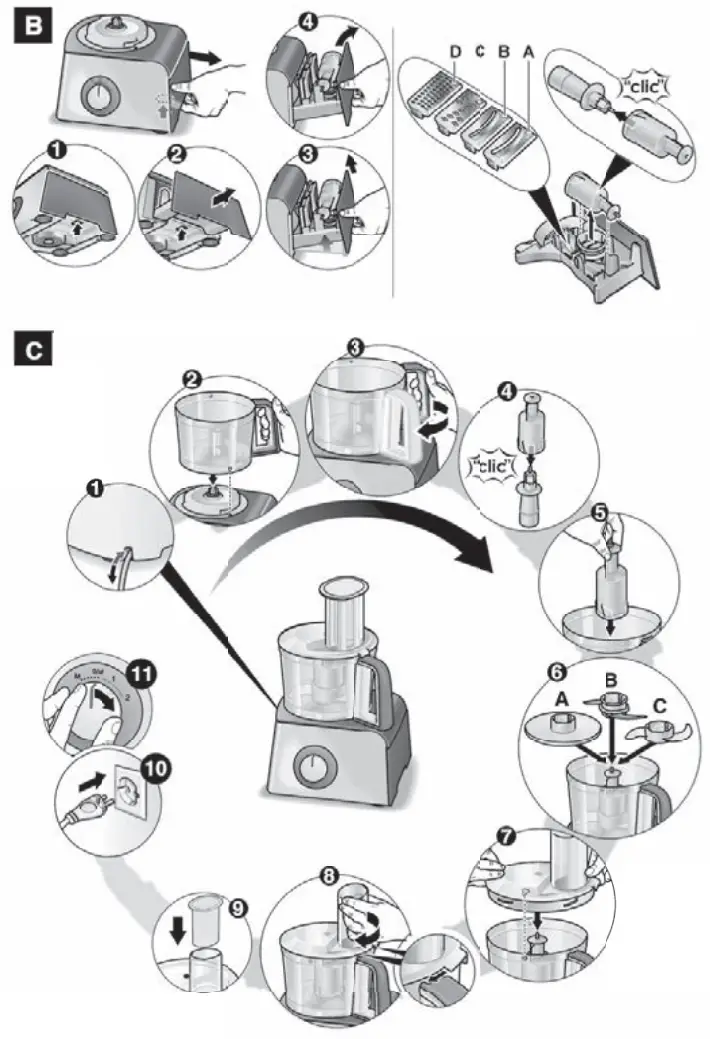 BOSCH MCM4100 Compact Food Processor - fig13