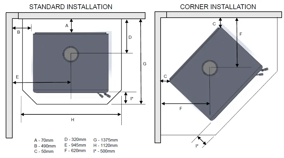 KEMLAN Mk.III Freestanding Fireplace fig 2