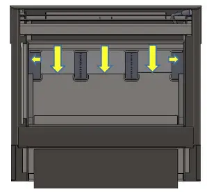 KEMLAN Mk.III Freestanding Fireplace fig 5