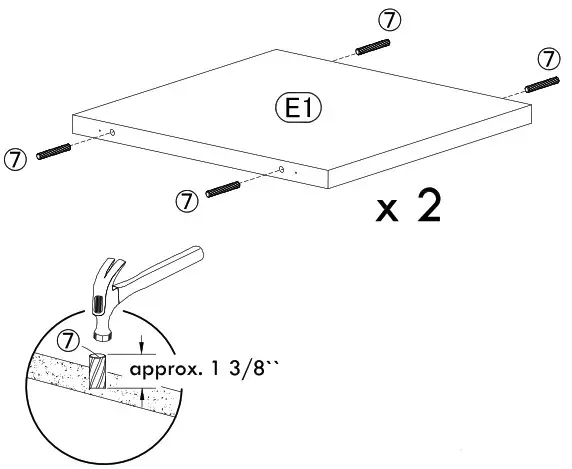 VENDOOR 9 Cube Storage Organizer - Cam Fastening system 1