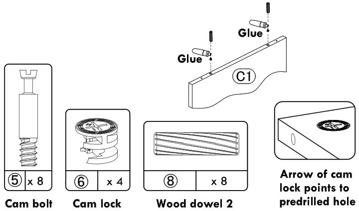 VENDOOR 9 Cube Storage Organizer - Cam Fastening system 10