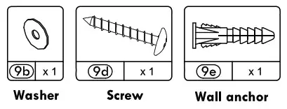 VENDOOR 9 Cube Storage Organizer - Cam Fastening system 24