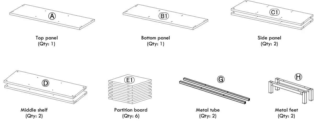 VENDOOR 9 Cube Storage Organizer - Tools Needed to assemble 3