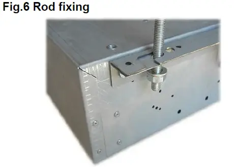 CLAUDGEN RAC1306 ScreenZone Recessed Warm Air Curtains FIG 10