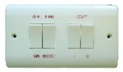 CLAUDGEN RAC1306 ScreenZone Recessed Warm Air Curtains FIG 2