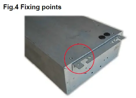 CLAUDGEN RAC1306 ScreenZone Recessed Warm Air Curtains FIG 8