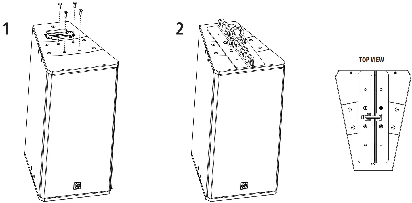 RCF Q 15 Two Way Point Source Modules - Figure 4