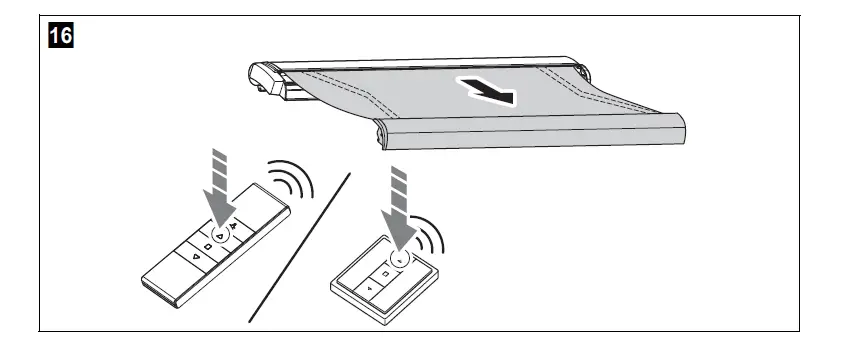 DOMETIC PR2000 Roof Mounted Awning DC Camper fig (15)