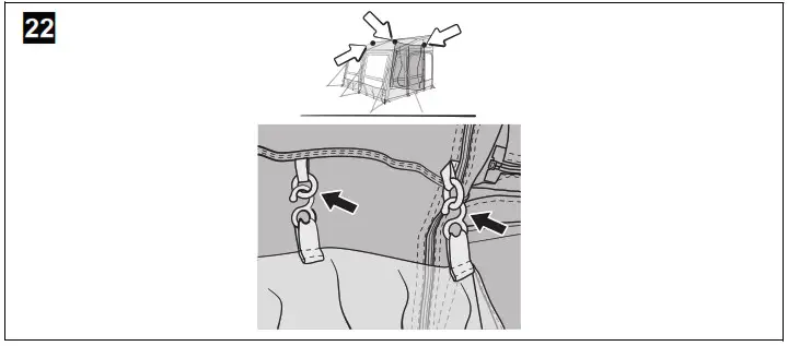 DOMETIC Ace AIR Awning Tent - overview 29