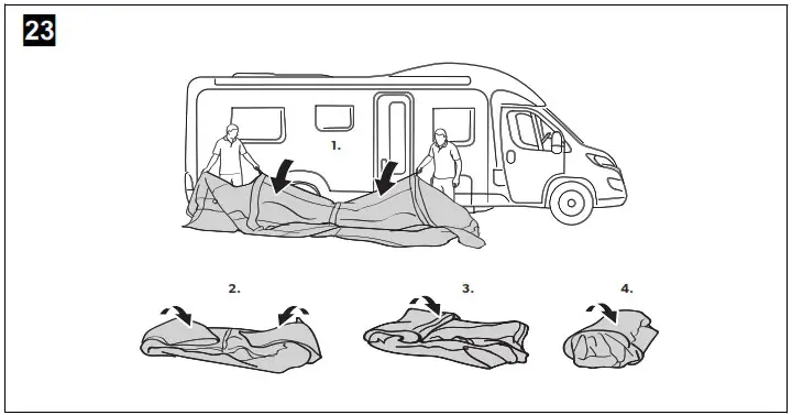 DOMETIC Ace AIR Awning Tent - overview 30