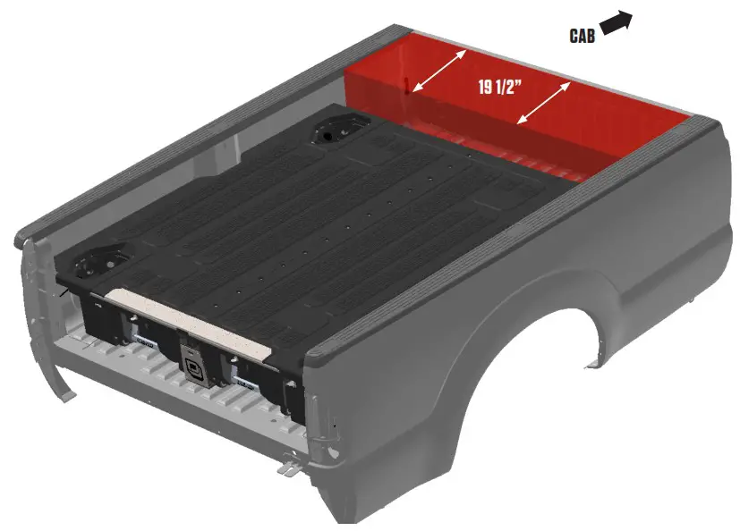 DECKED DS5 Ford Super Duty Bed Length - FITMENT OVERVIEW