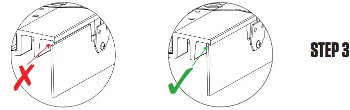 DECKED DS5 Ford Super Duty Bed Length - GUTTER ANGLE 4