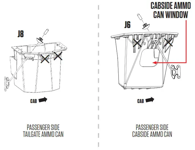 DECKED DS5 Ford Super Duty Bed Length - HOOKS