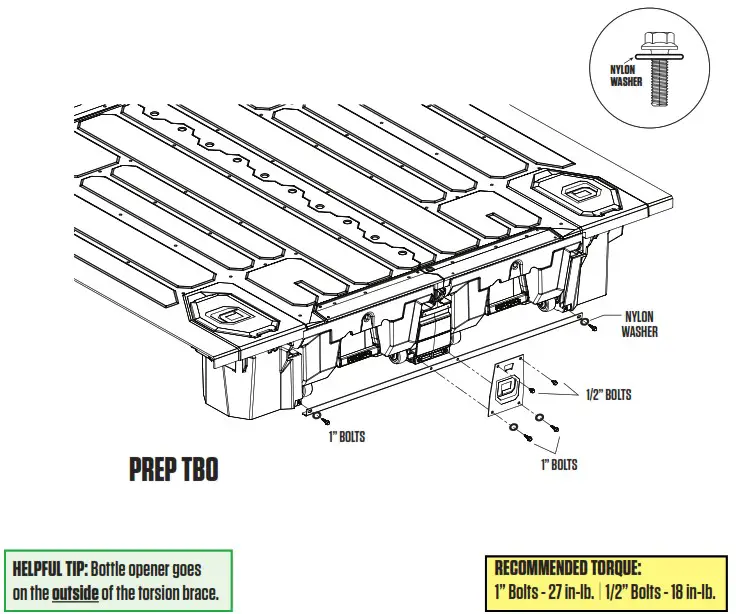 DECKED DS5 Ford Super Duty Bed Length - THE FUN STUFF