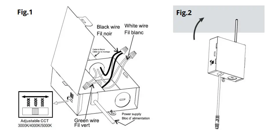 ORTECH OT-SLIM4-3CCT LED Drivers - installation