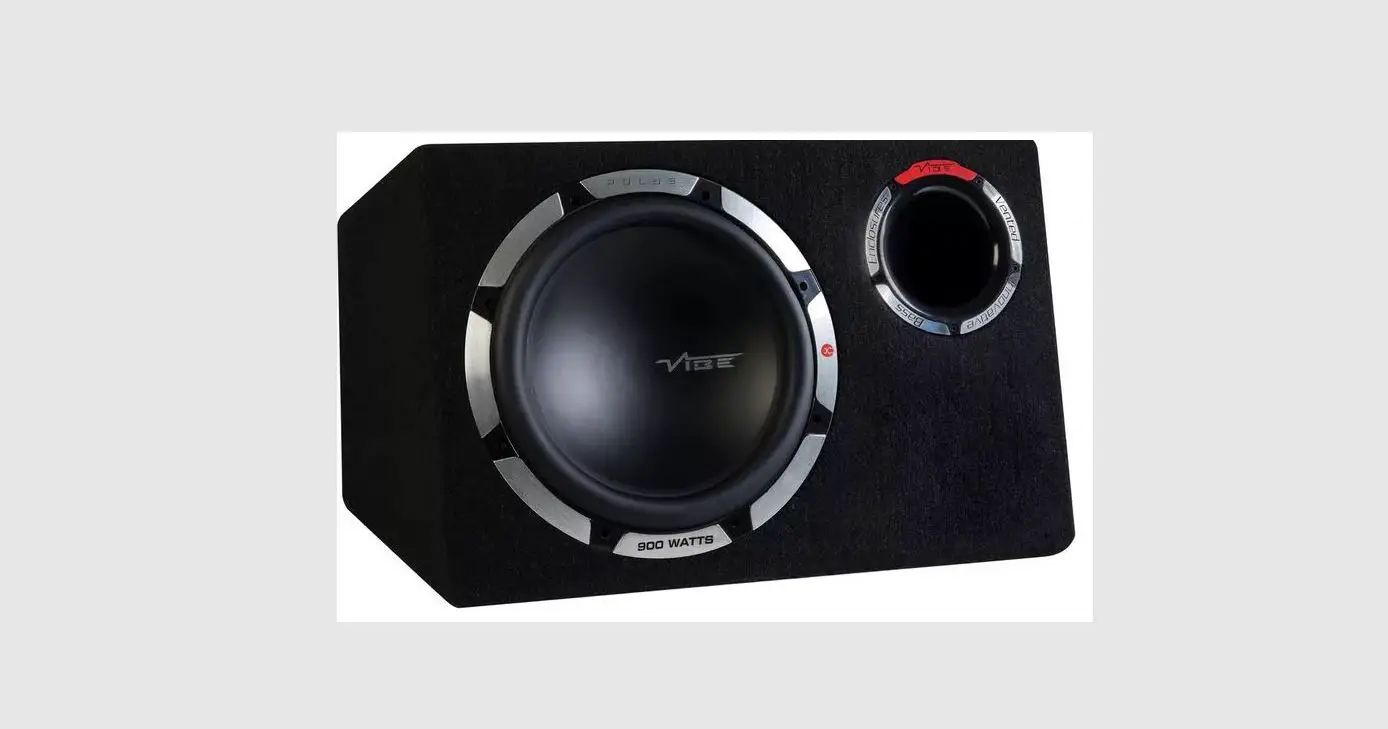 Vibe Sound Pulse Cbr 12a Active Bass Reflex Subwoofer Enclosures Owner's Manual