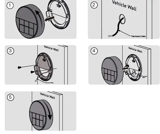 FURRION-FACW10ESSA-BL-Standard-Single-Zone-Wall Thermostat-FIG-3