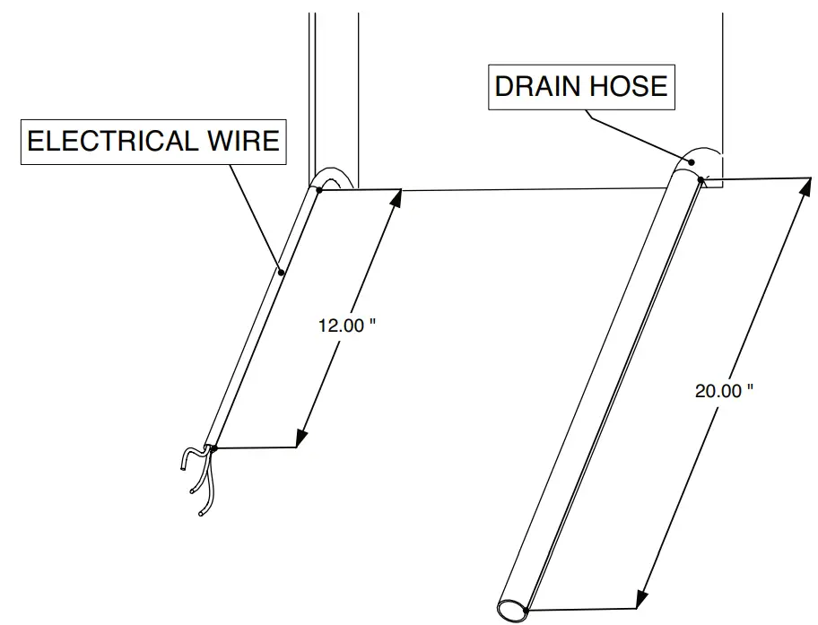 BROAN 4037767 In-Wall Dehumidifier 2x4 Wall Mounting Bezel Kit fig (4)