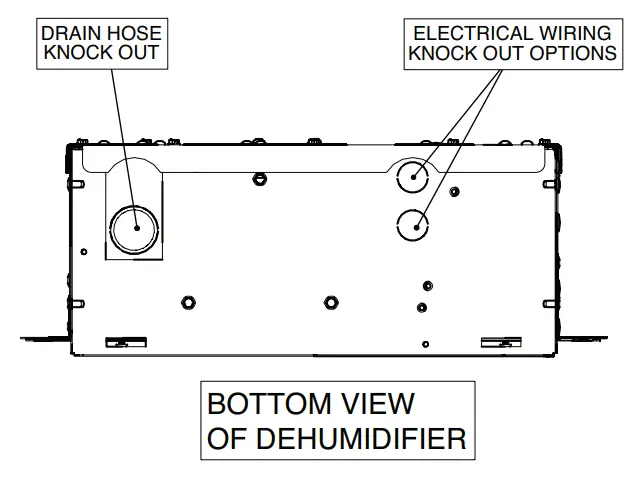 BROAN 4037767 In-Wall Dehumidifier 2x4 Wall Mounting Bezel Kit fig (6)