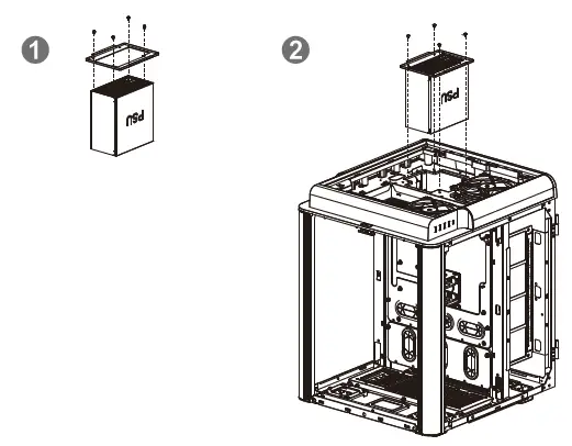 thermaltake LEVEL 20 HT Full Tower Chassis-5