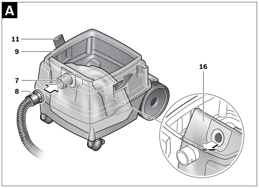 Dust Bag Installation