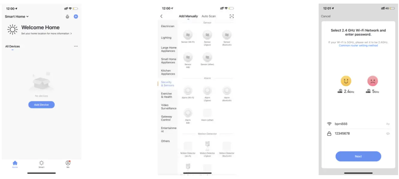 HOMCLOUD WL-AK99CST WiFi and GSM Home Alarm System - 7