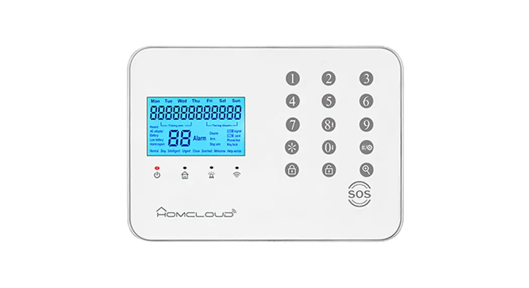 Homcloud Wl-ak99cst Wifi And Gsm Home Alarm System User Manual
