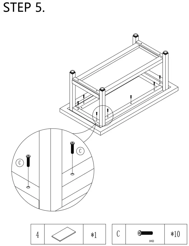 HOMEDEPOT-42-13-in-Light-Brown-Rectangle-Wood-Coffee-Table-FIG-6