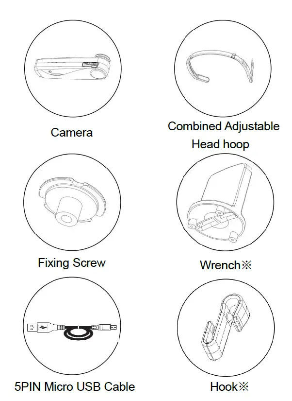 Ordro EP6 Plus 4K Video Camcorder Wearable Vlog Camera (1)