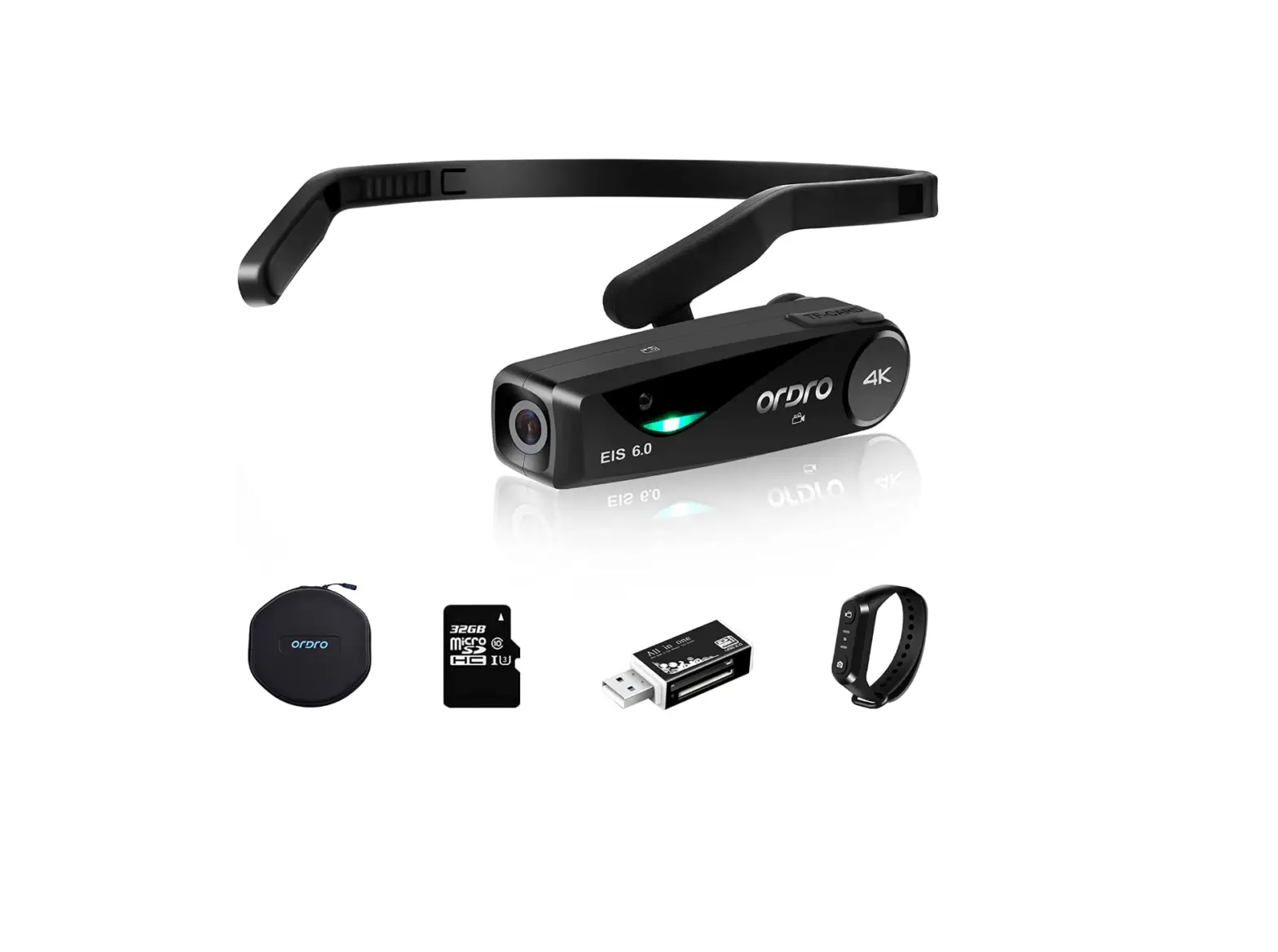 Ordro Ep6 Plus 4k Video Camcorder Wearable Vlog Camera Instruction Guide