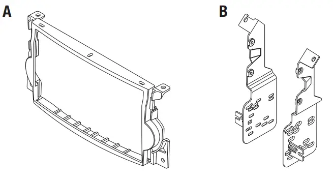 MeTra 95 7815B Acura TL 2004-2008 Radio Install Kit - fig 10