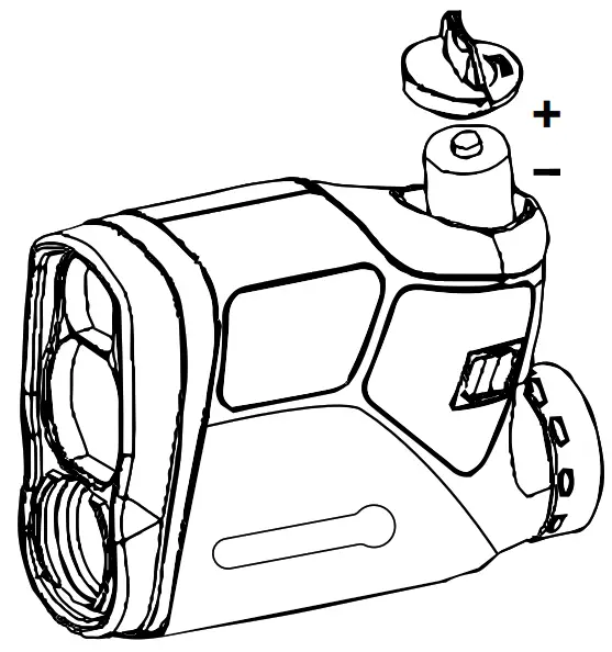 CRIVIT 9625821 Golf Laser Rangefinder BATTERY REPLACEMENT