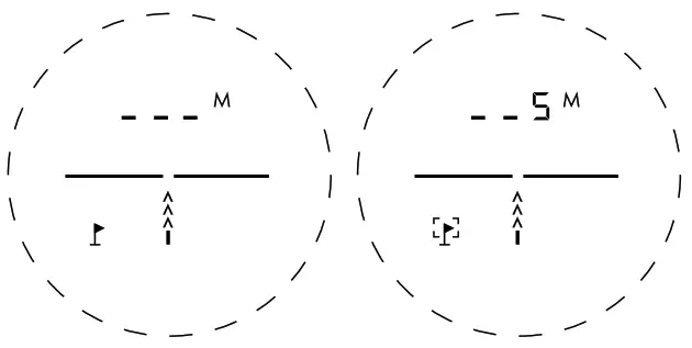 CRIVIT 9625821 Golf Laser Rangefinder FLAG LOCK