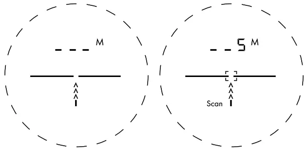 CRIVIT 9625821 Golf Laser Rangefinder SCAN MODE