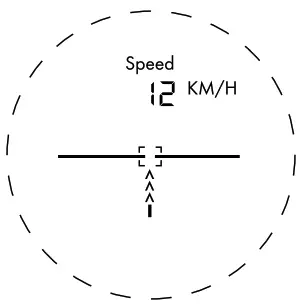 CRIVIT 9625821 Golf Laser Rangefinder SPEED MODE