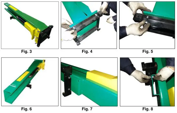 Single Column Platform Storage Lift SC-2K - Carefully remove the shipping brackets