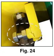 Single Column Platform Storage Lift SC-2K - To adjust the Platform levelness