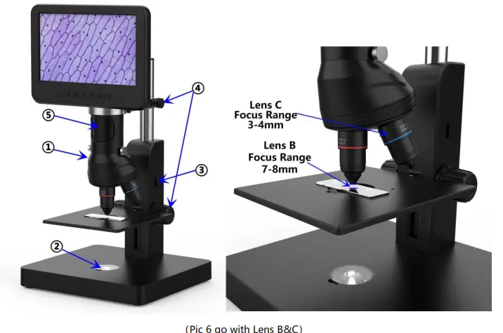 Andonstar 246S, 249S Digital Microscope - Microscope1