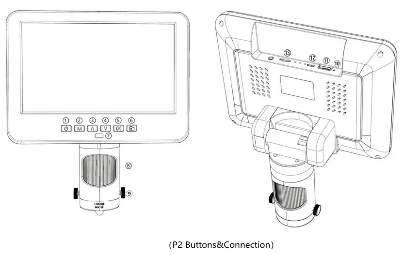 Andonstar 246S, 249S Digital Microscope - fig