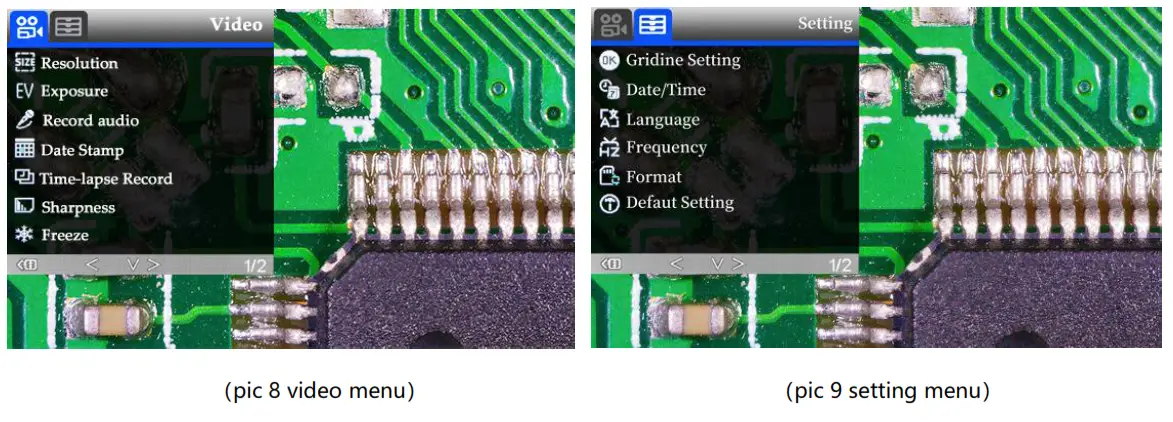 Andonstar 246S, 249S Digital Microscope - fig8