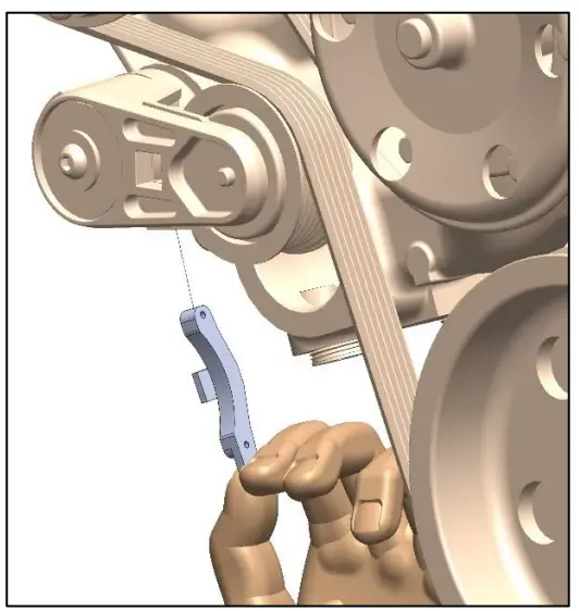 Holley 97-158 Tensioner Cover parts