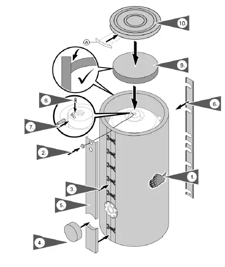 VIESSMANN-VITOCELL -300-V-Stainless-Steel-Storage-Tank -fig-9