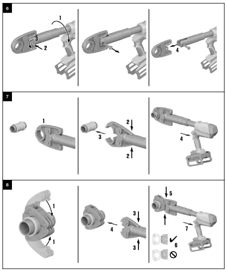 HILTI NPR 32 XL-22 Cordless Hydraulic Pipe Press Tools - fig2