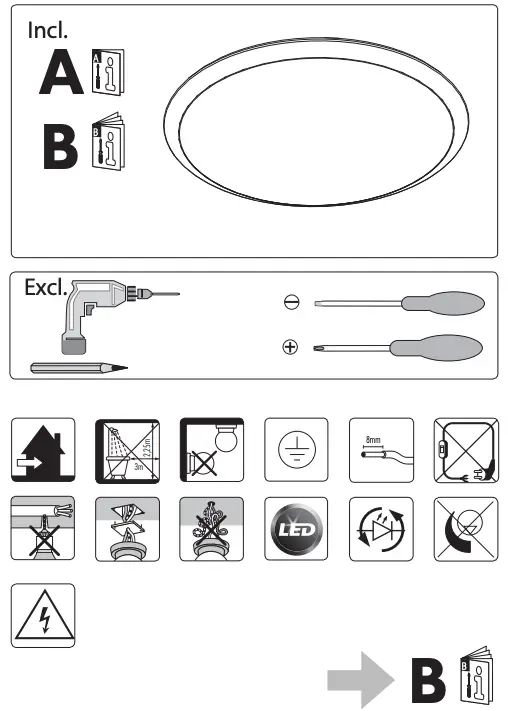 Included and Excluded