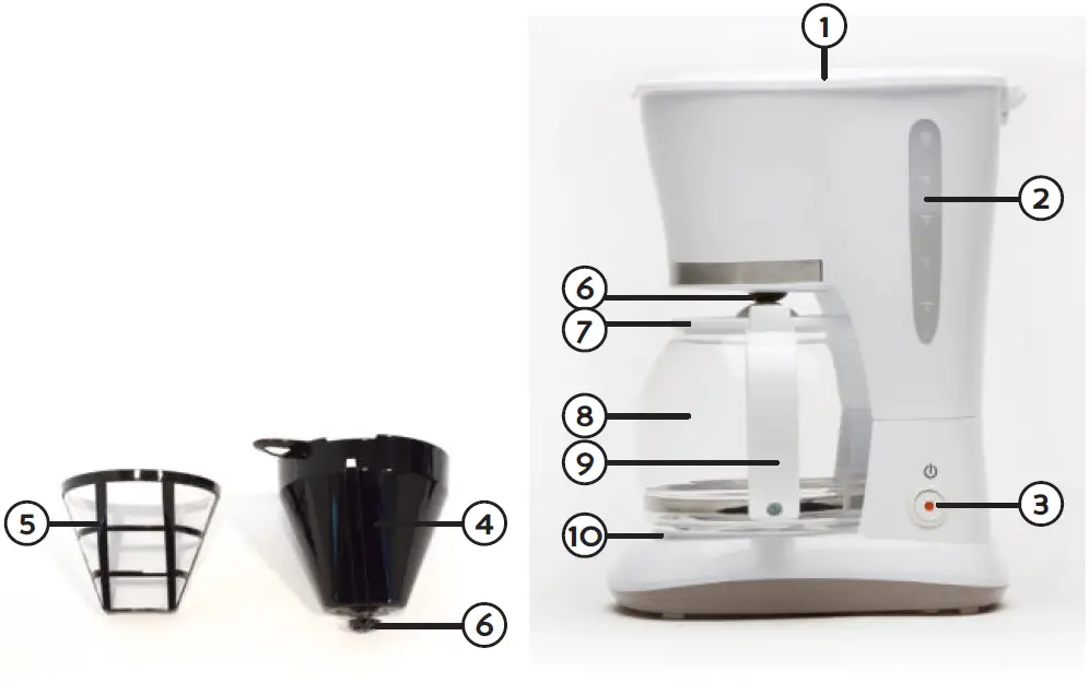 DOMO-DO476K-Filter-Coffee-Machine-fig-1