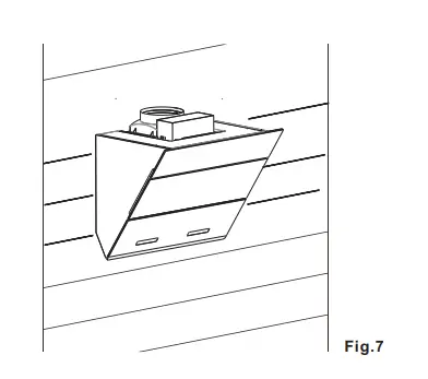 ECS6691G Cooker Hood Ranghood insatllation
