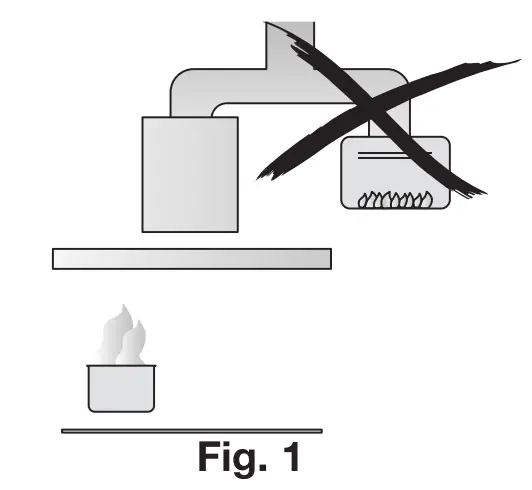 ECS6691G Cooker Hood Safety warnings For the installer