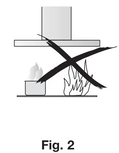 ECS6691G Cooker Hood Safety warnings For the installer