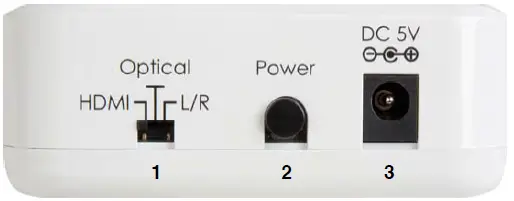 Sescom SES-AUDIO-AND-HDMI 4K Analog Audio TOSLINK 5
